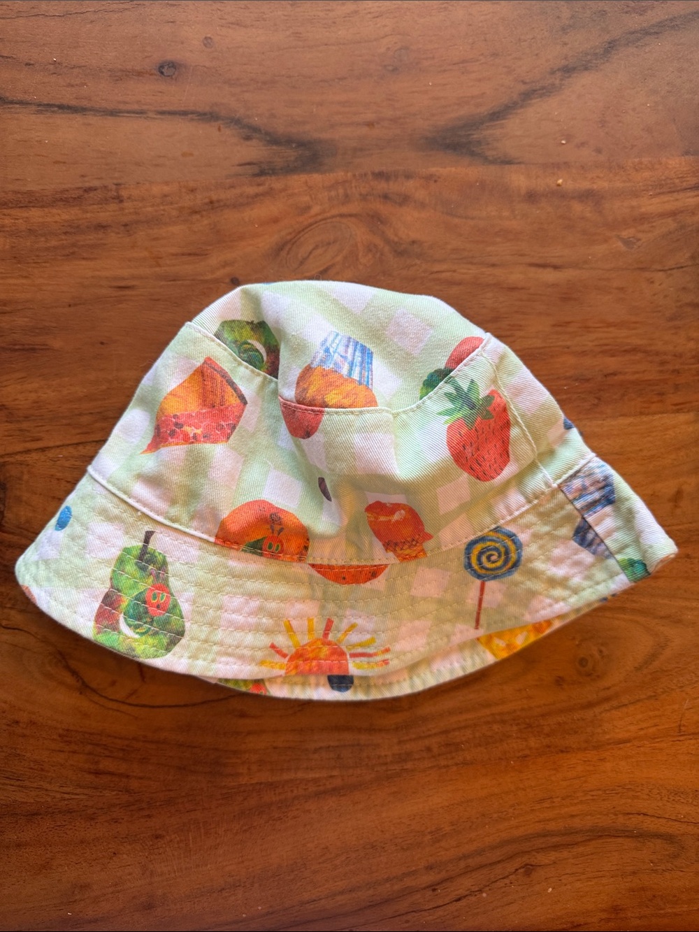 Bums and Roses x Eric Carle The Very Hungry Caterpillar Baby Romper + Hat - Picture 4 of 4